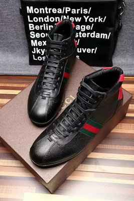 Gucci High-Top Fashion Men Shoes_006